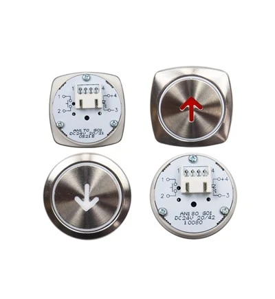 Bouton poussoir d'ascenseur CANNY AN170G01 AN180G01