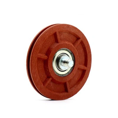 Roue de corde en fil en acier de l'ascenseur 70 * 8 * 6001Z