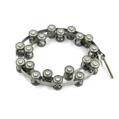 Escalator Chain rotatif en acier inoxydable 19 sections
